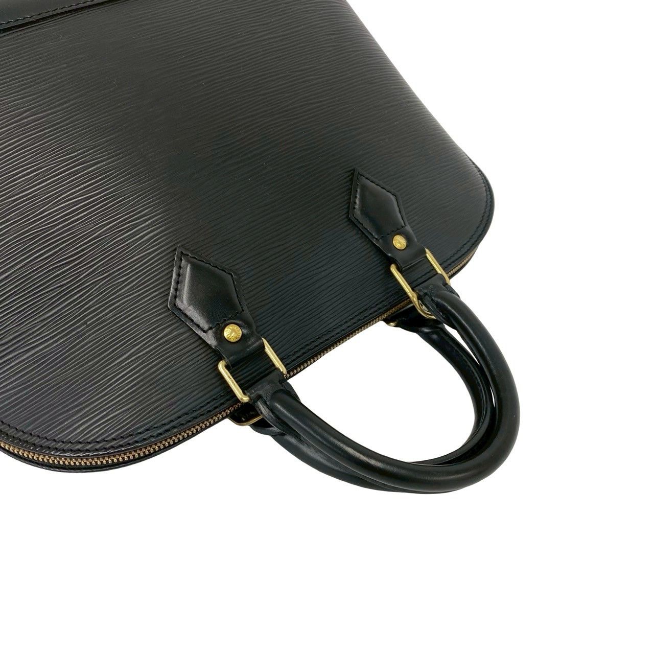 極 美品 LOUIS VUITTON ルイヴィトン アルマ LV ロゴ エピ レザー 本革 