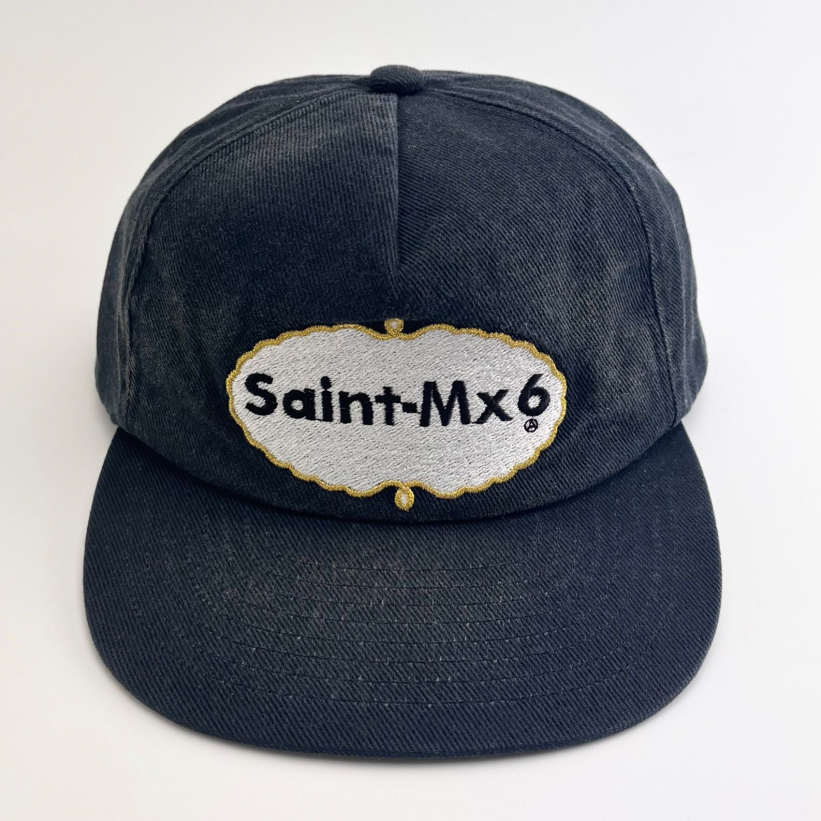 未使用品 SAINT Mxxxxxx 5Panel Cap_Eat Me Black セントマイケル