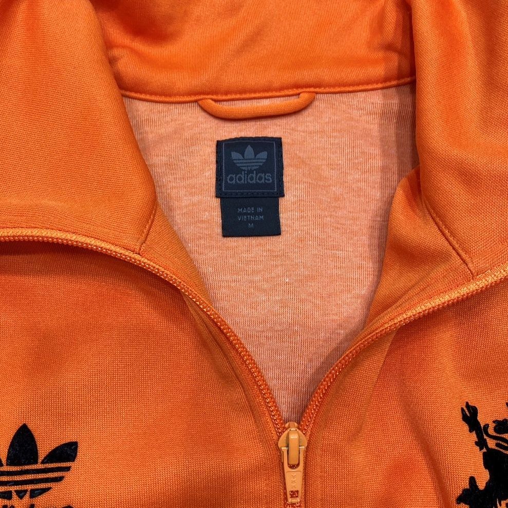 adidas/アディダス ヴィンテージトラックジャケット 黒タグ メンズM