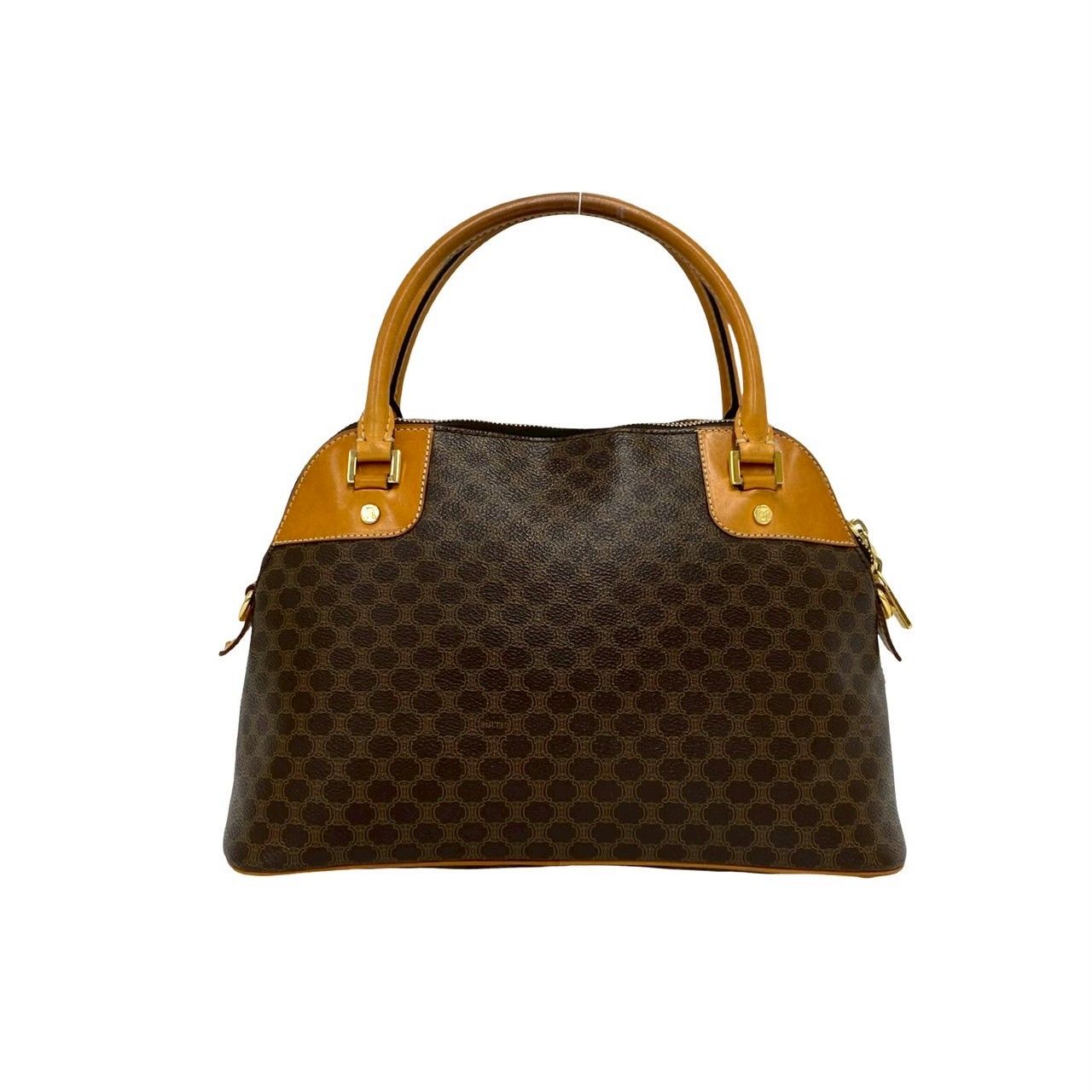 極 美品 CELINE セリーヌ ヴィンテージ マカダム ブラゾン トリオンフ 