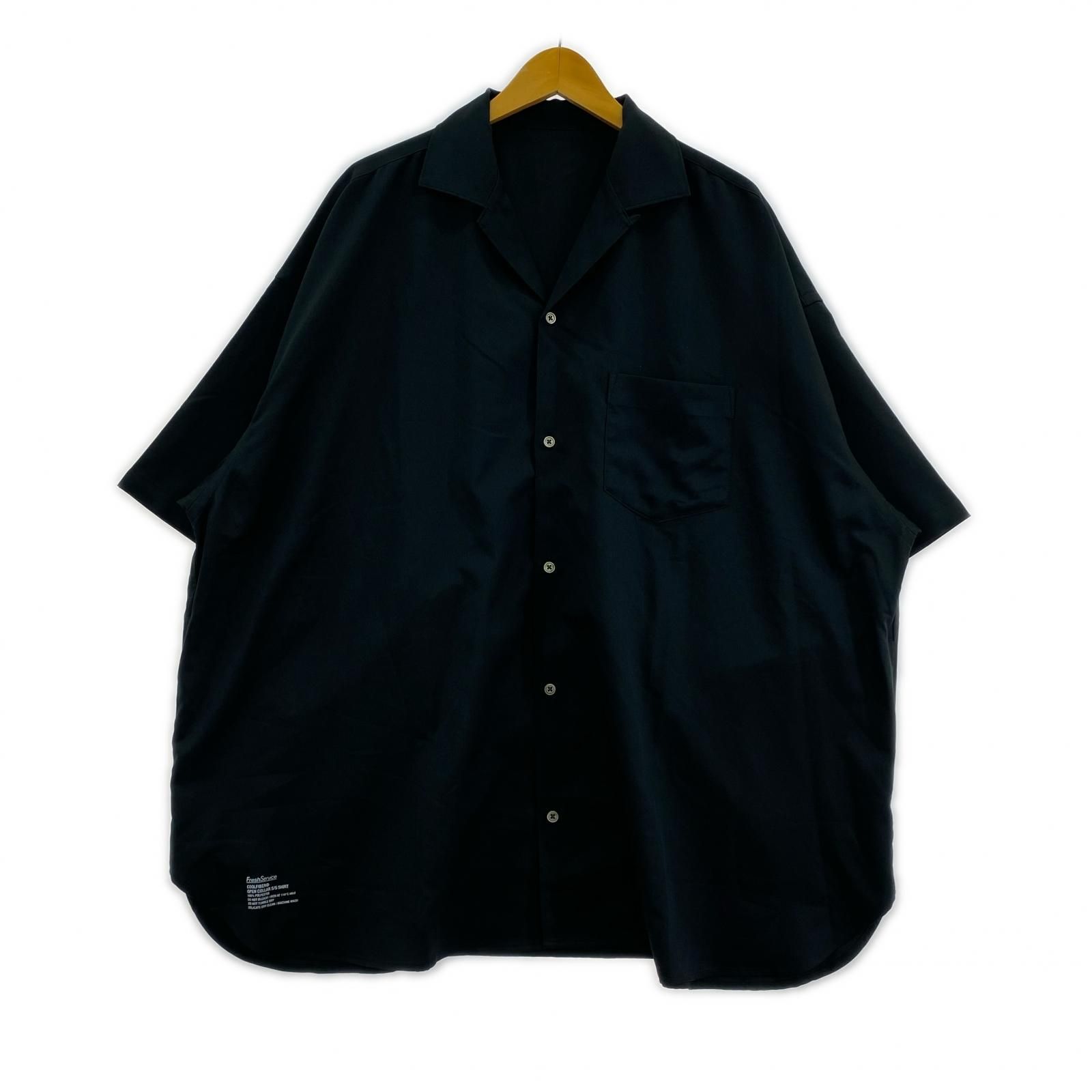 FreshService COOLFIBER OPEN COLLAR S ﾌ ﾞﾗｯｸ L FSC251-50134
