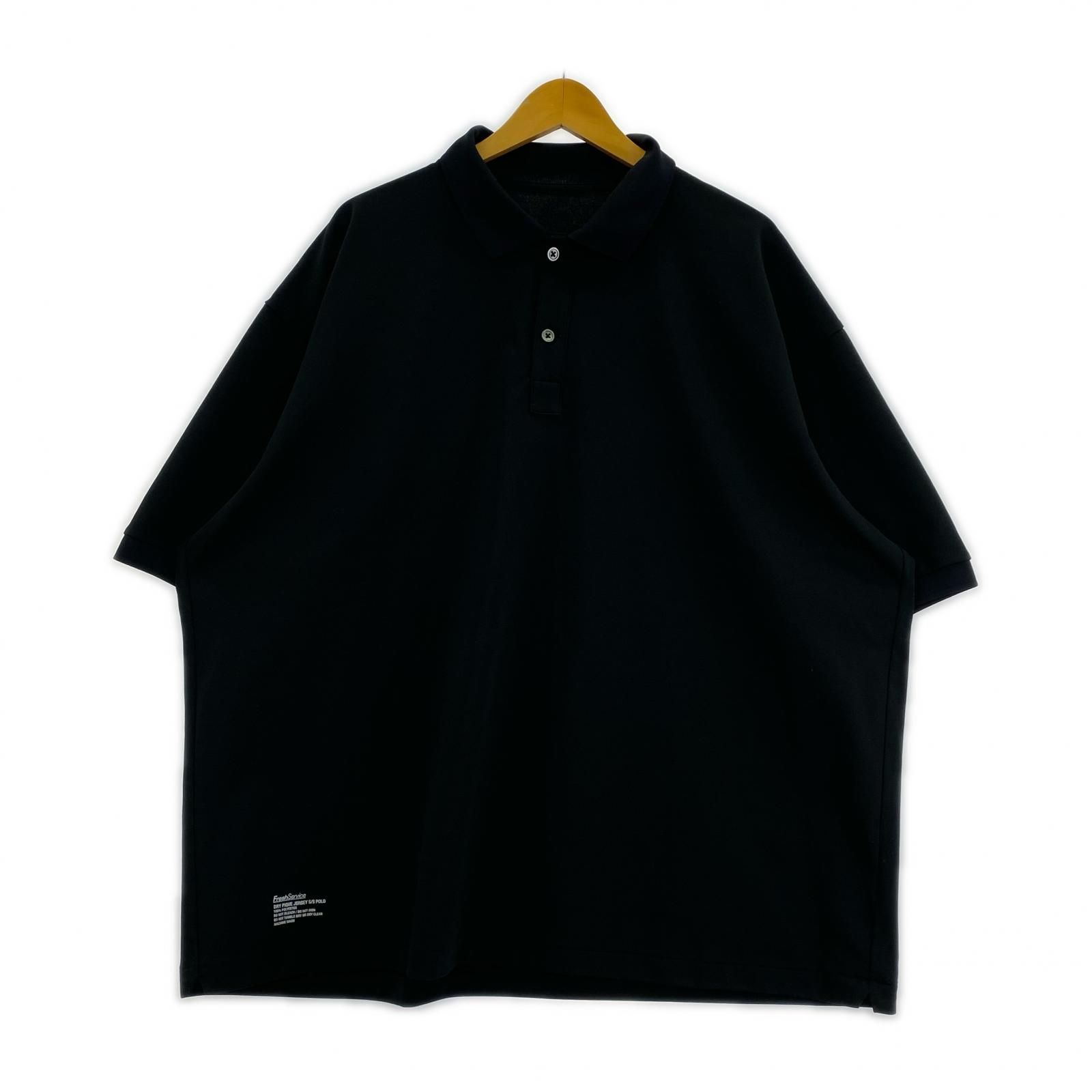 sfc ブラック　ポロシャツ Side Stripe Big Polo(L(MEN) Black/ブラック): S.F.C Stripes For
