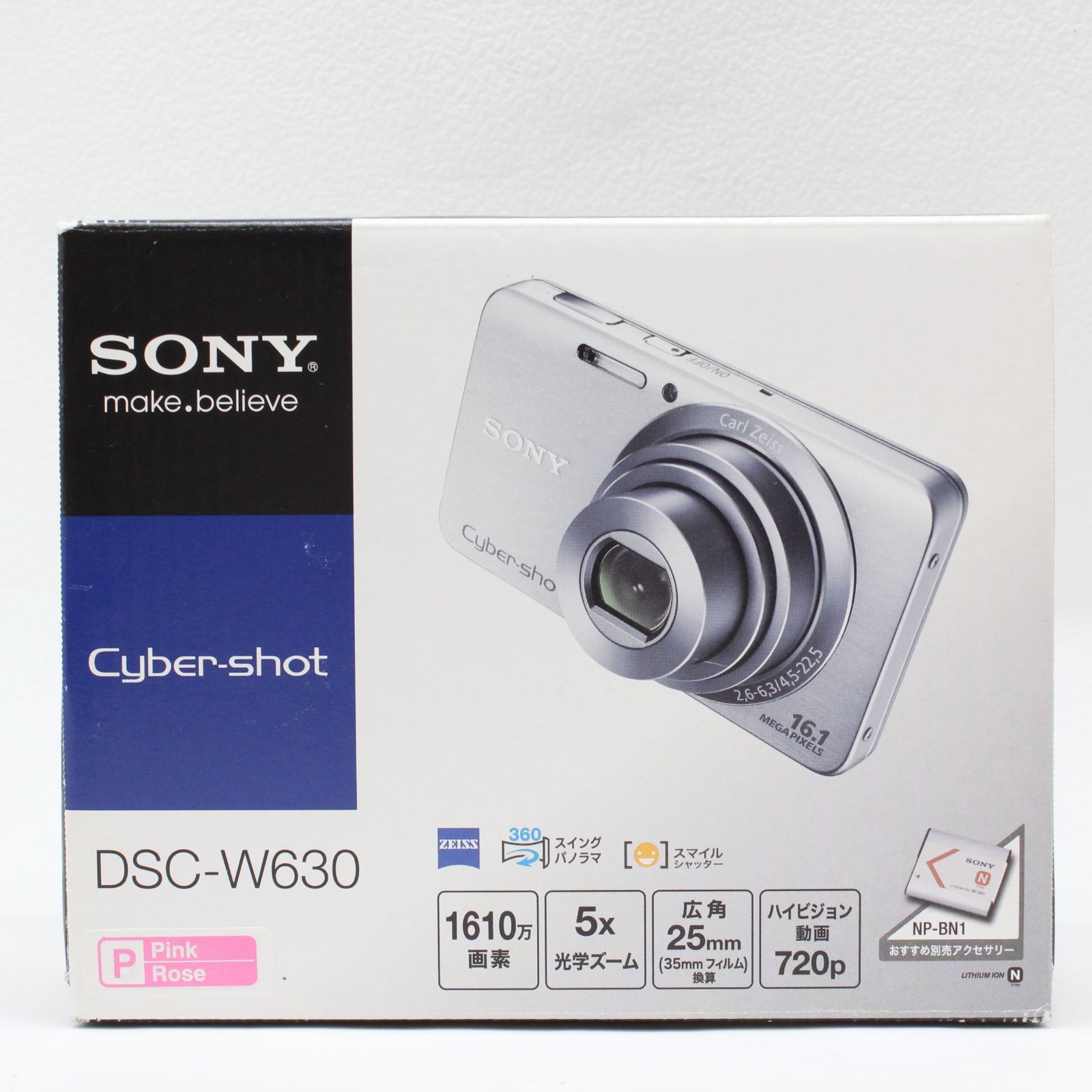【中古】(ソニー) SONY DSC-W630 S デジタルカメラ Sony Cyber-SHOT DSC-W630 (16.4 MP,5 x Optical Zoom,2.7 -inch LCD
