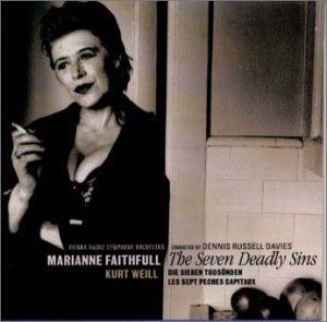 【CD】「七つの大罪」～マリアンヌ・フェイスフル・シングズ・クルト・ワイルII