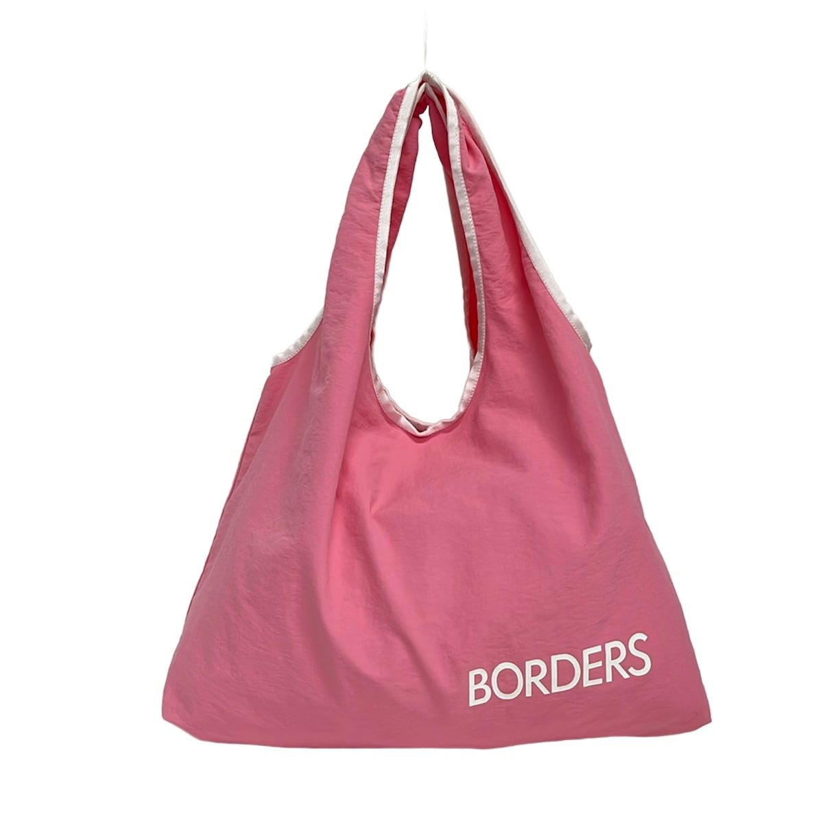 BORDERS at BALCONY(ボーダーズアットバルコニー) トートバッグ - ピンク コットン