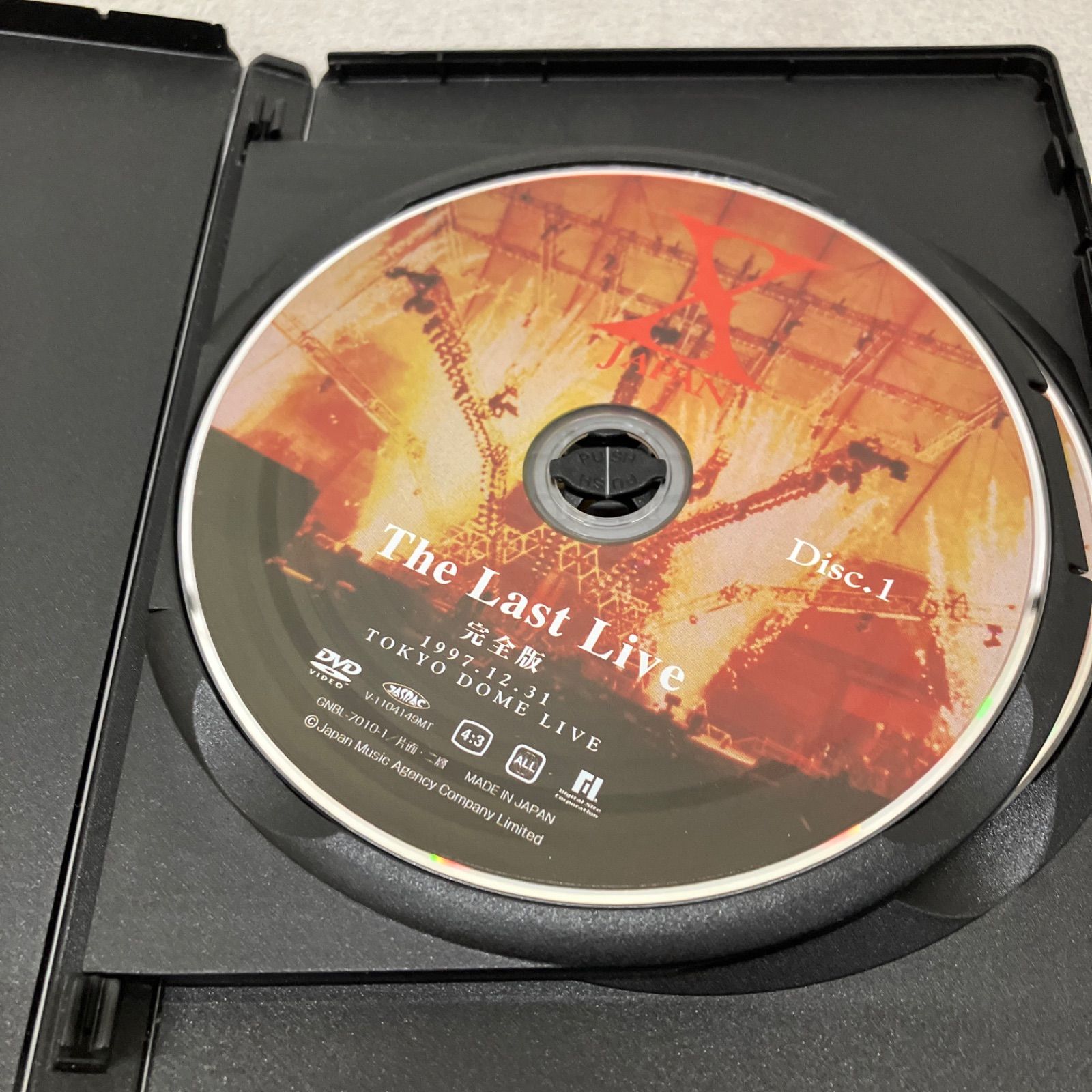 X JAPAN/THE LAST LIVE 完全版〈2枚組〉PB5013U f013 - メルカリ