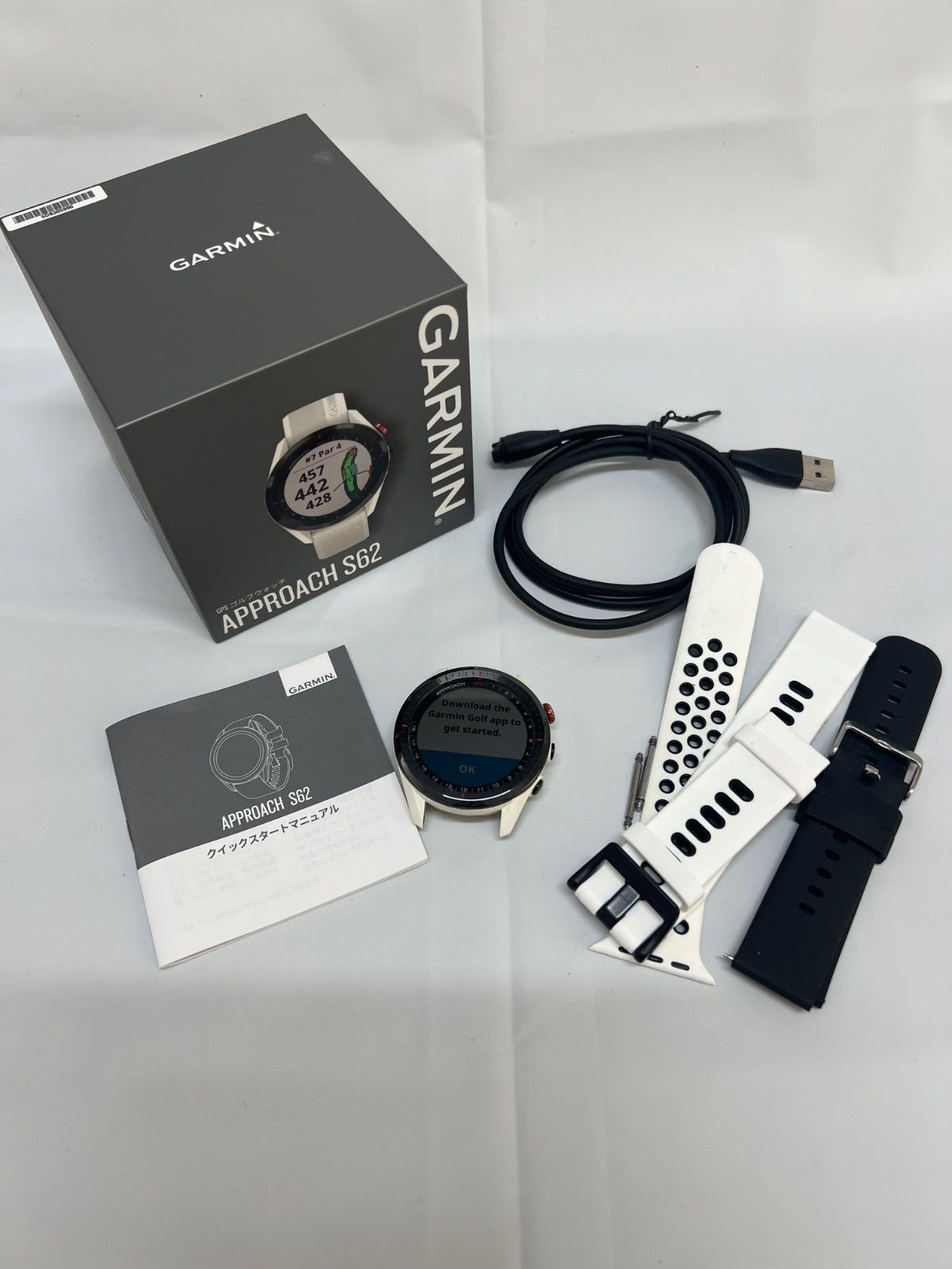 GARMIN Approach S62 White 010-02200-21 スマートウォッチ アプローチ