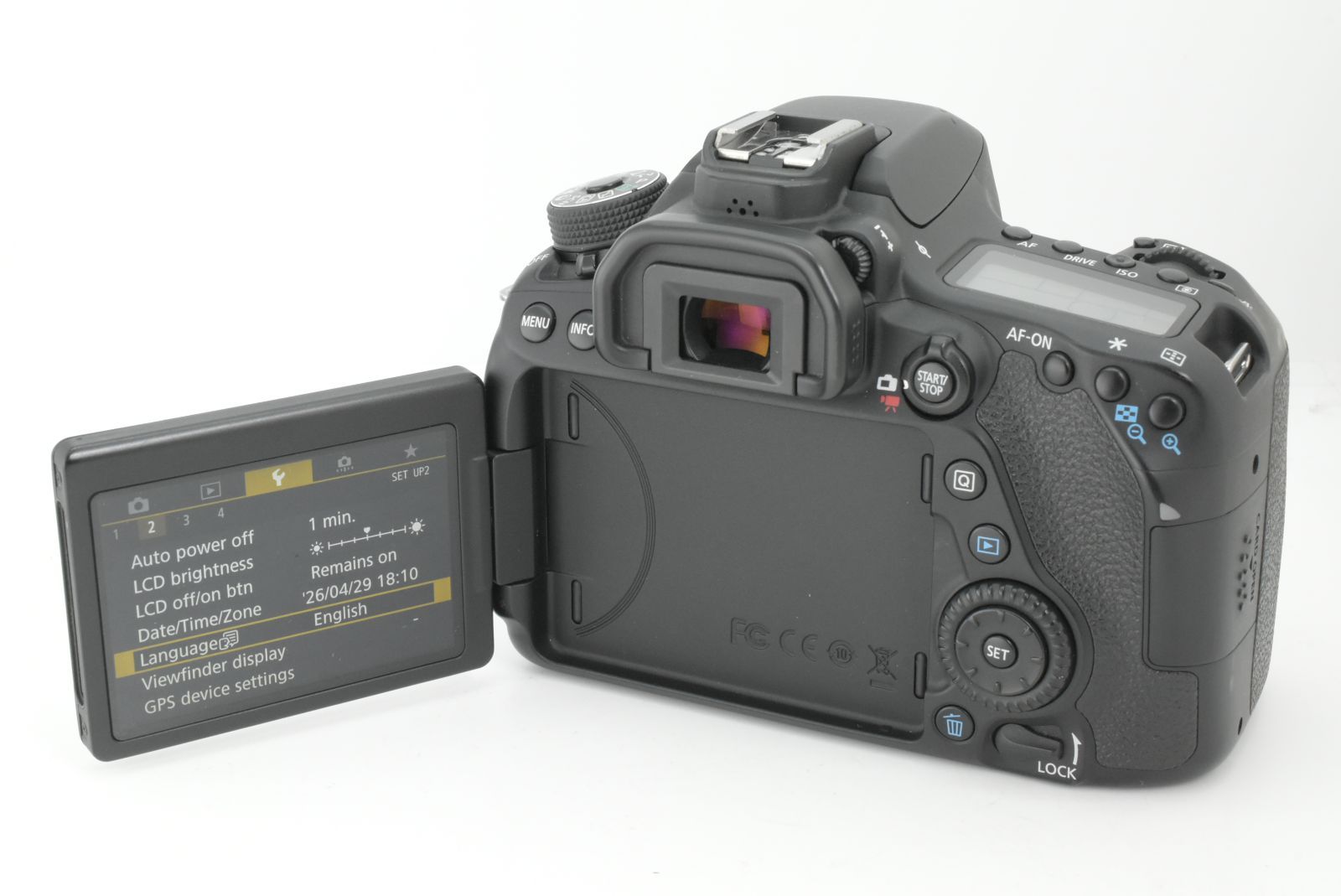 美品】シャッターカウント 8389回 Canon EOS 80D Digital SLR Camera