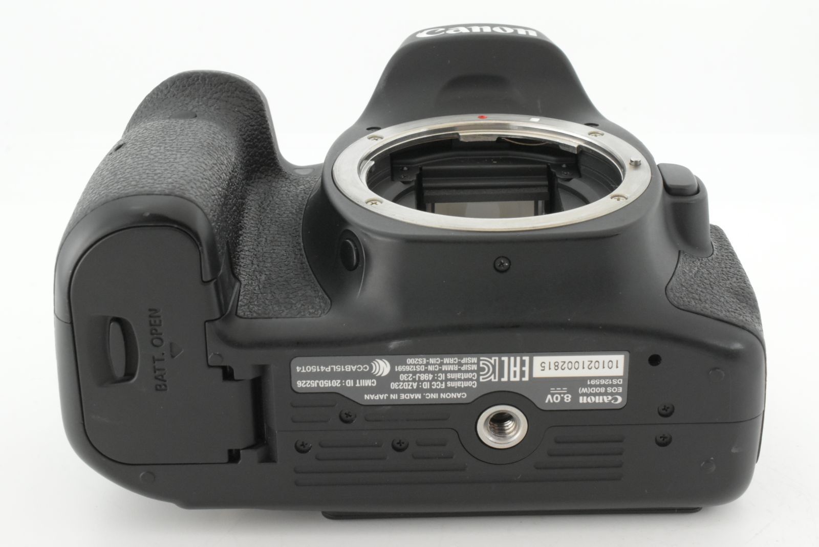 美品】シャッターカウント 8389回 Canon EOS 80D Digital SLR Camera 美品】シャッターカウント 8389回 Canon EOS 80D Digital SLR Camera