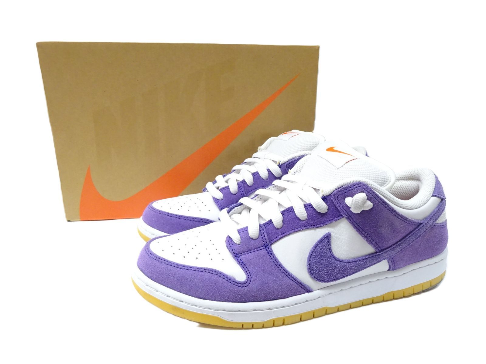 NIKE SB DUNK LOW PRO ISO フートパープル ガム DV5464-500 US10 28.0cm メンズ