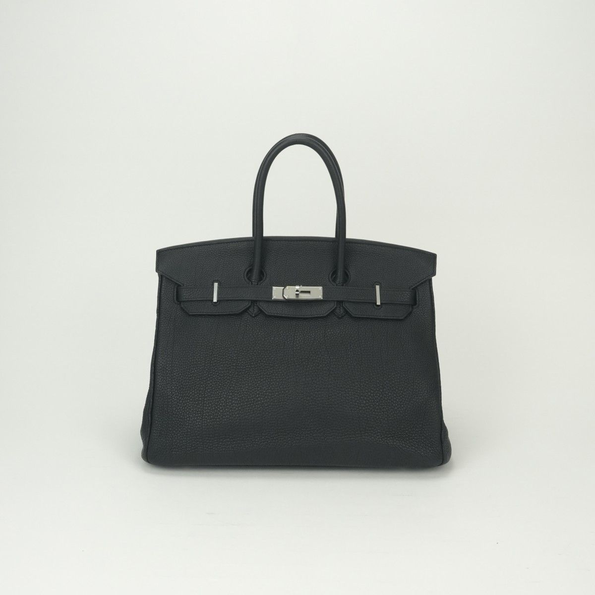 エルメス HERMES バーキン35 バーキン 35 バッグ トートバッグ トゴ ノワール Noir ブラック Black 黒 シルバー金具 ハンドバッグ