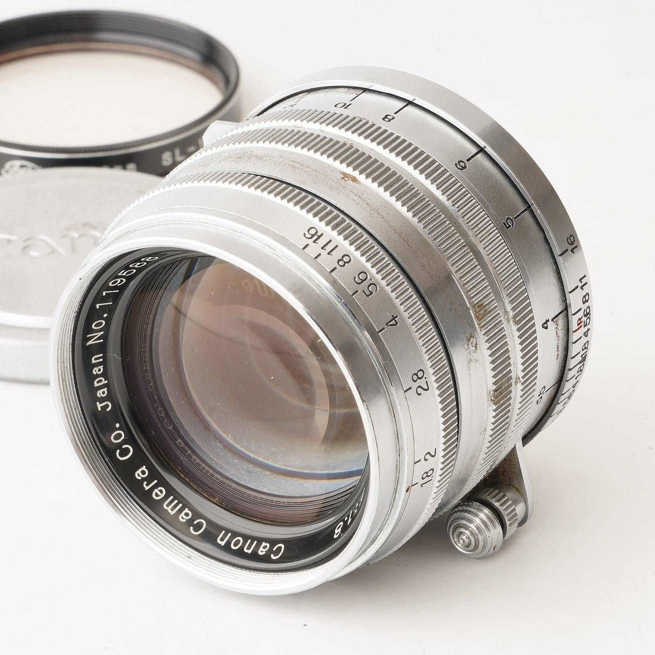 キヤノン Canon 50mm F1.8 ライカ L39マウント - メルカリ