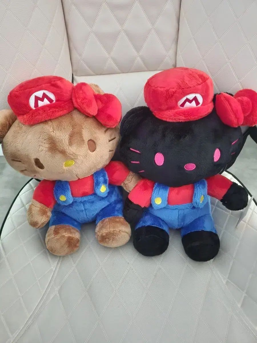 ハローキティ マリオ コラボ ぬいぐるみ 2個 セット