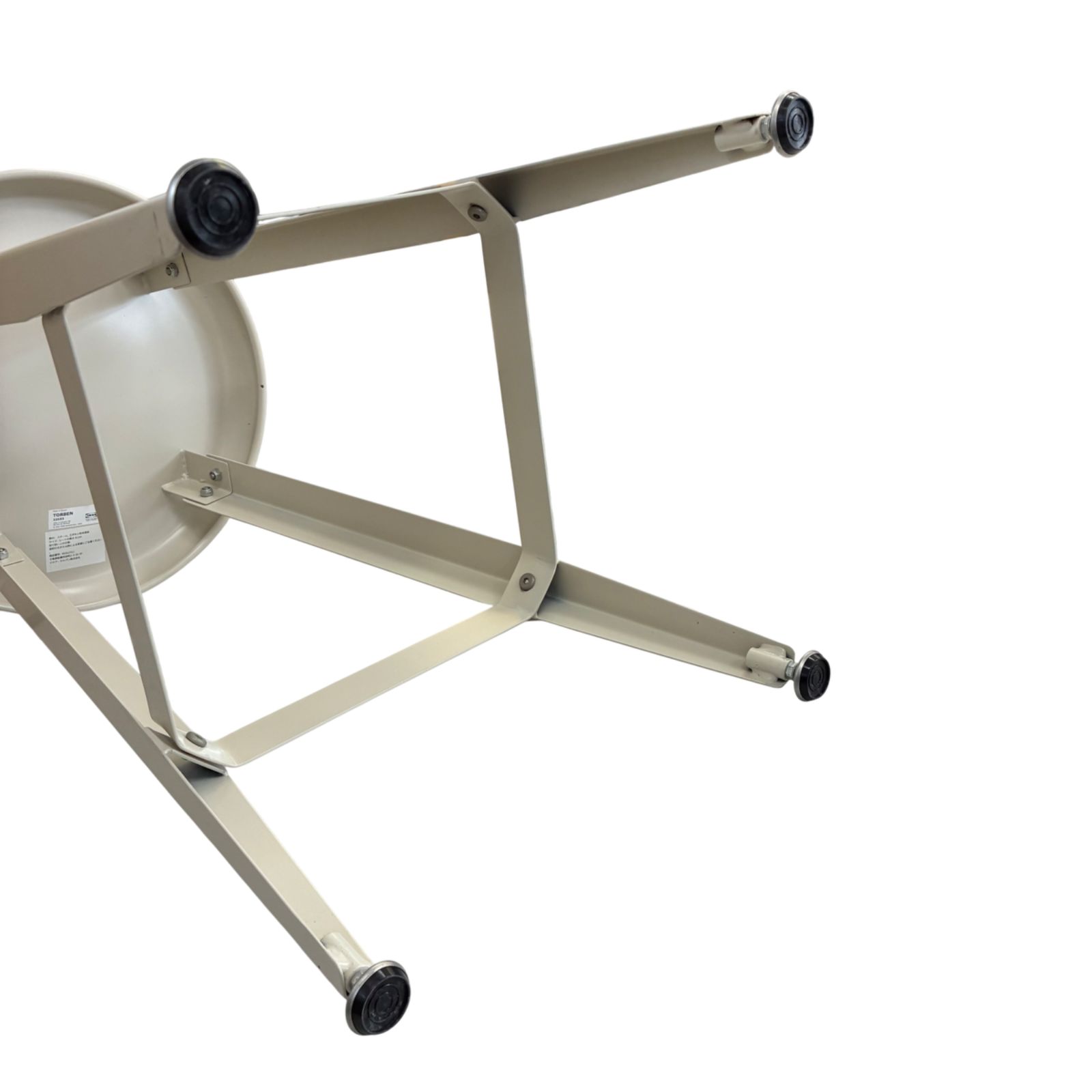 TORBEN IKEA ハイスツール イケア 廃盤希少 鋼製 アイボリー