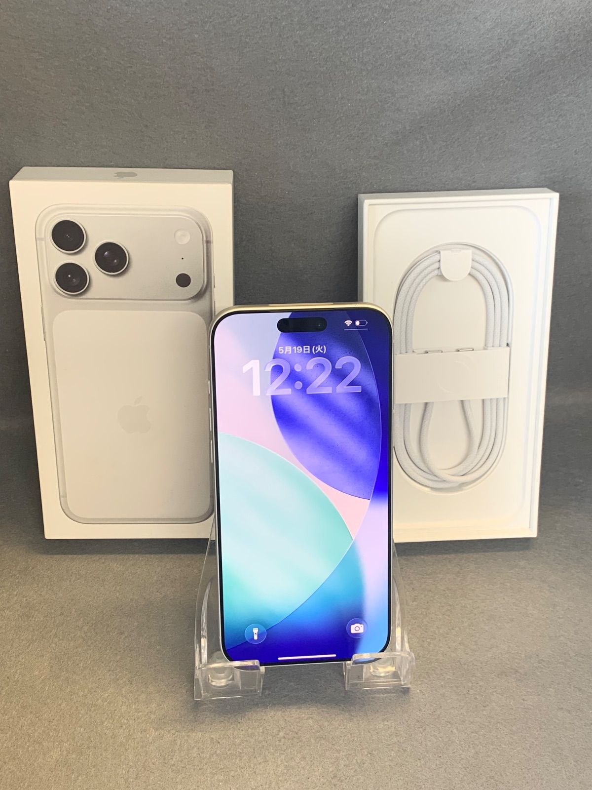 美品 Appleストア版 SIMフリー iPhone17 Pro Max 512GB