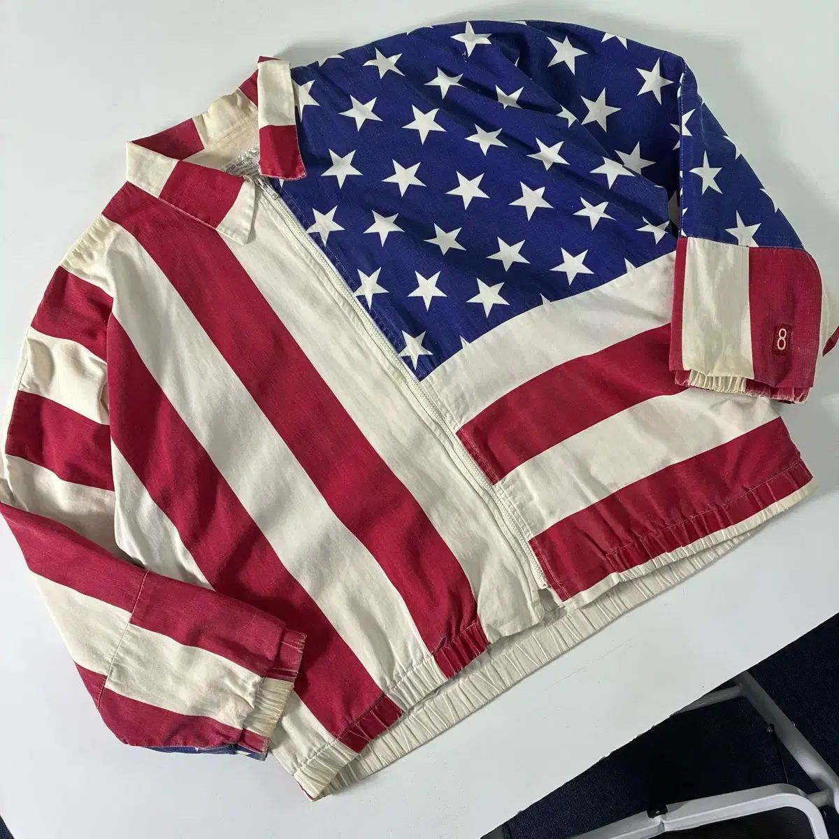 ザ・フラッグ USA製 90s 星条旗 ブルゾン
