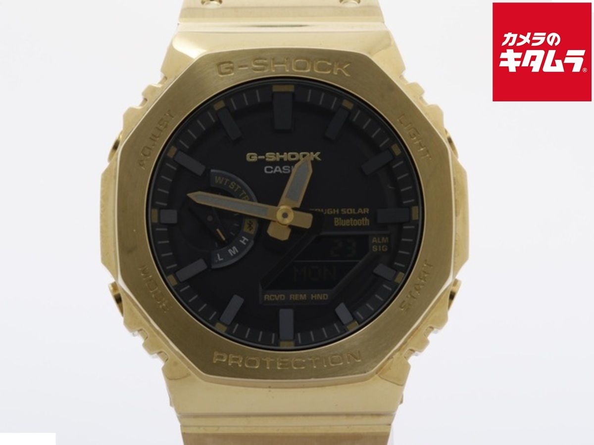 【中古】 【良品】 カシオ G-SHOCK ブラック GM-B2100GD-5AJF ステンレススティール 30,966円