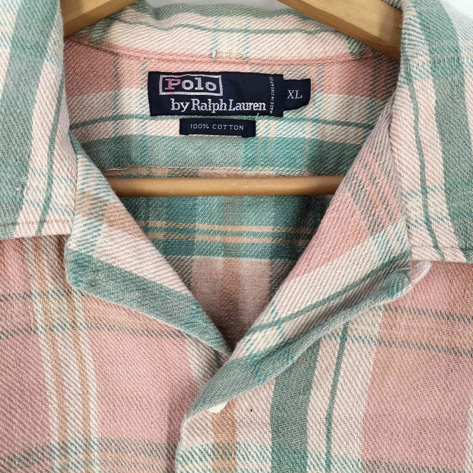 ポロバイラルフローレン Polo by RALPH LAUREN 90S マドラスチェック