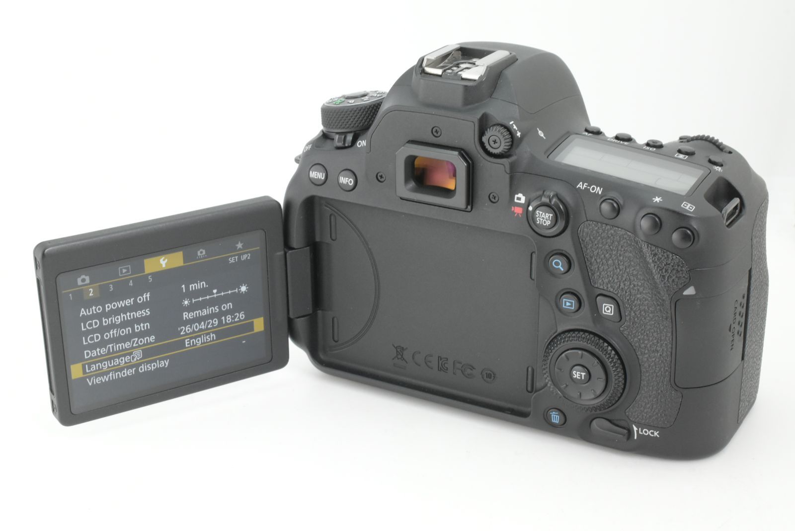 美品】シャッターカウント 23141回 Canon EOS 6D Mark II 26.2MP