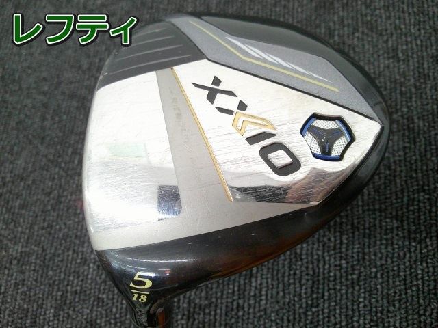 中古 レフティーフェアウェイウッド ダンロップ ゼクシオ2024 Navy/MP1300/R/18[9796]■松山店