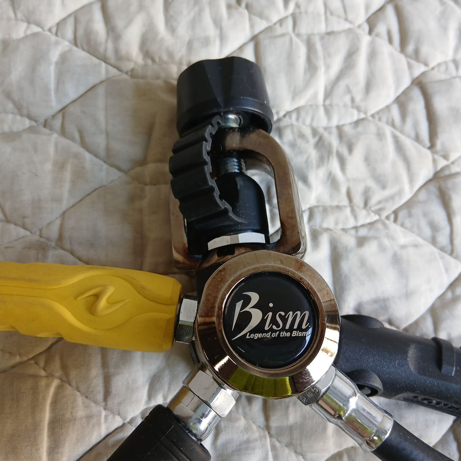 Bism レギュレーターセット AQUA LUNG オクトパス SCUBAPROゲージ付 