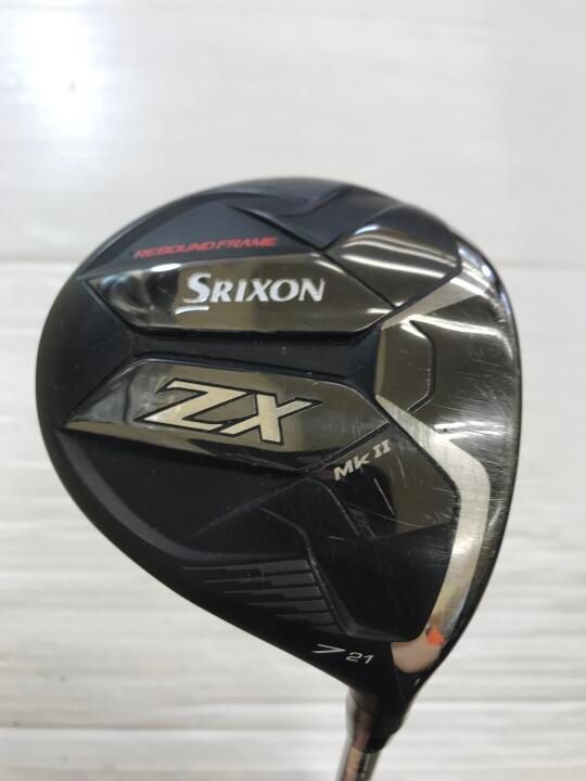 ダンロップ　SRIXON ZX Mk2　21度　Diamana ZX-2 50　Sフレックス　フェアウェイウッド　中古【最短即日発送】
