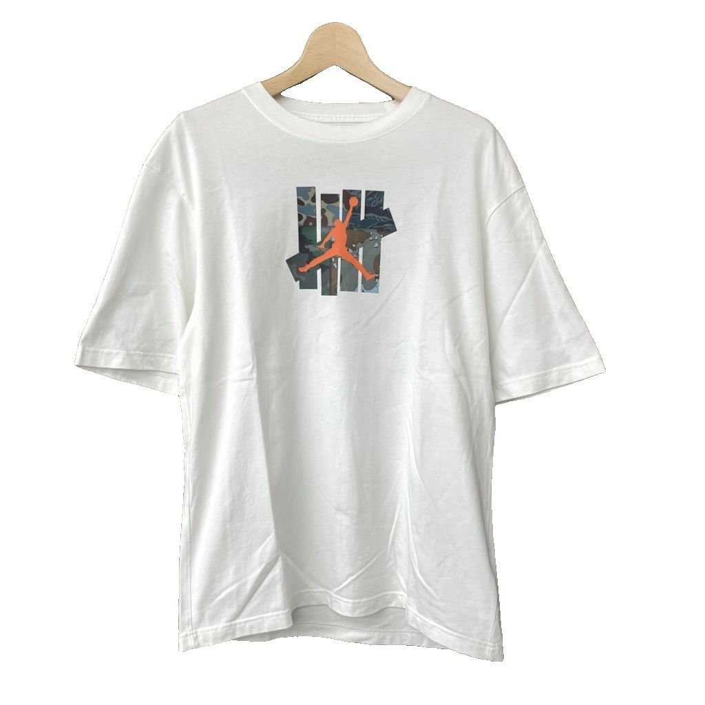 Jordan x Undefeated S/S Tee ジョーダン × アンディフィーテッド S/S Tシャツ カットソー DX4304-100 M ホワイト