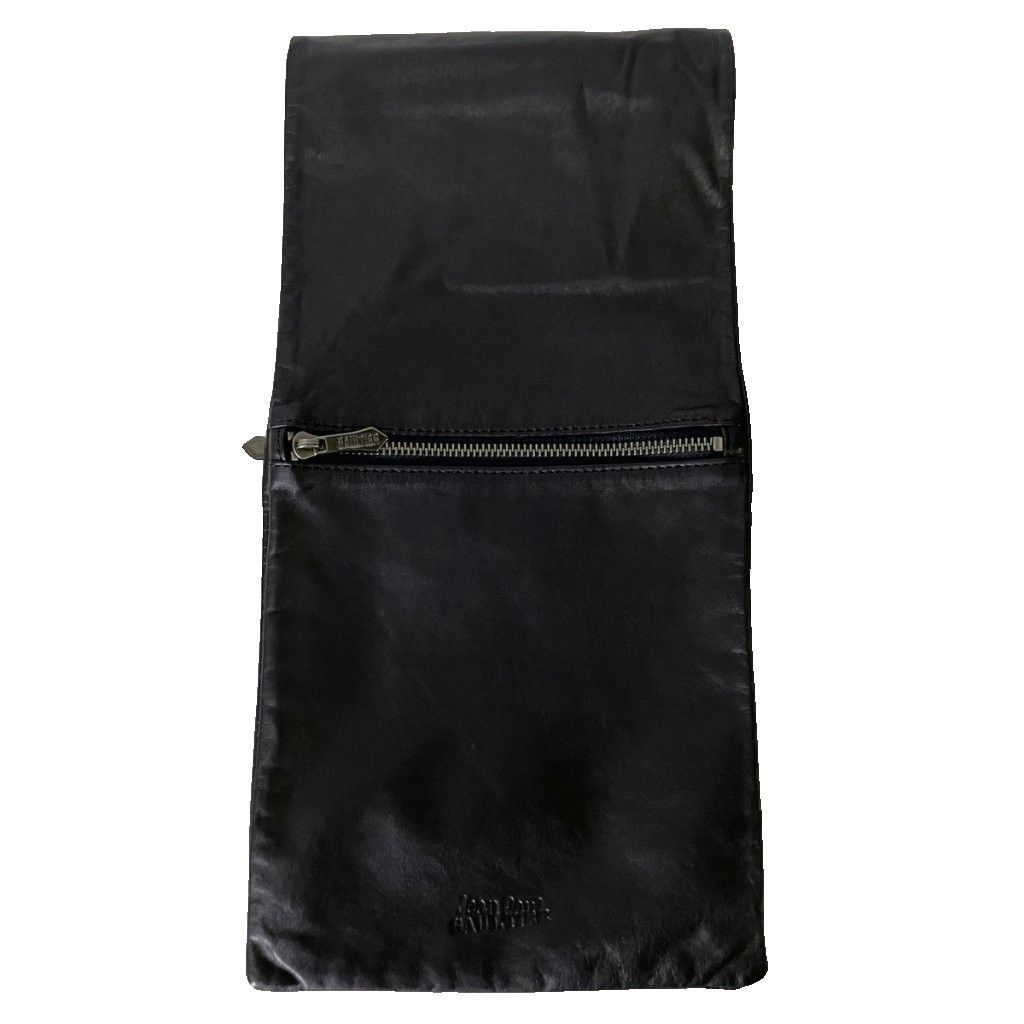 ジャンポールゴルチエ Jean Paul GAULTIER 90sレザーストール マフラー