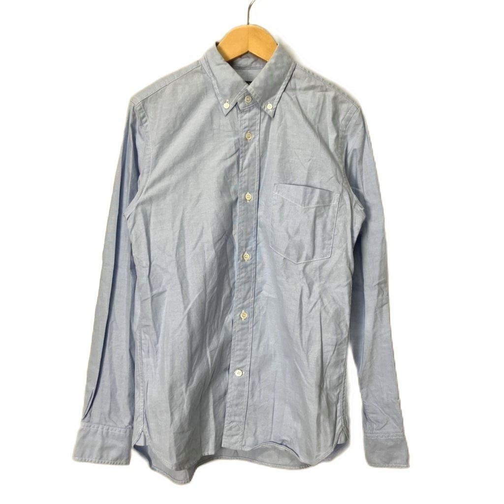 コムデギャルソンオム COMME des GARCONS HOMME ボタンダウンシャツ カジュアルシャツ AD2012 長袖 S ブルー HJ-B001