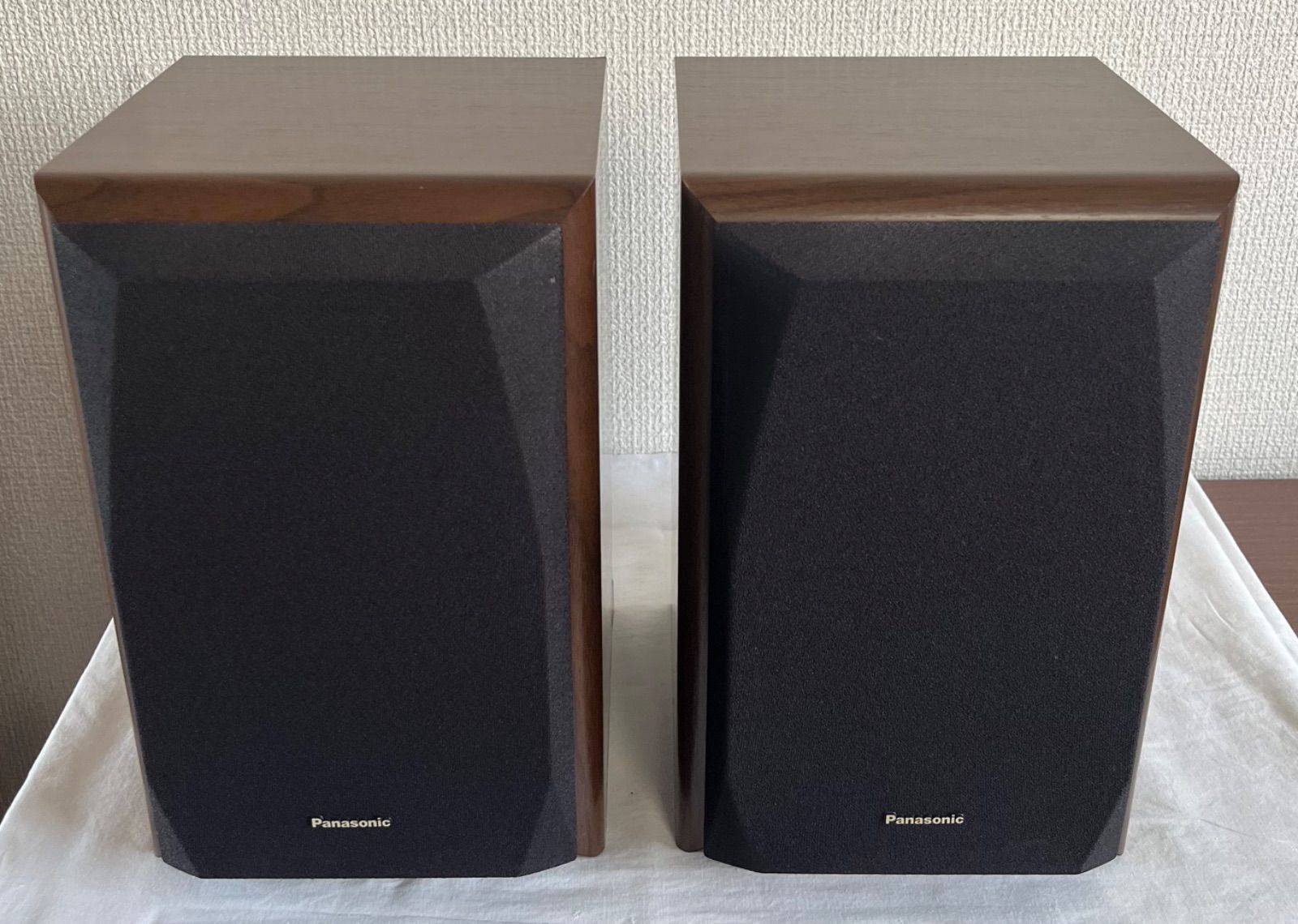 【中古品】Panasonic SB-HD60 2WAY スピーカーシステム ペア 木目調 ブックシェルフスピーカー