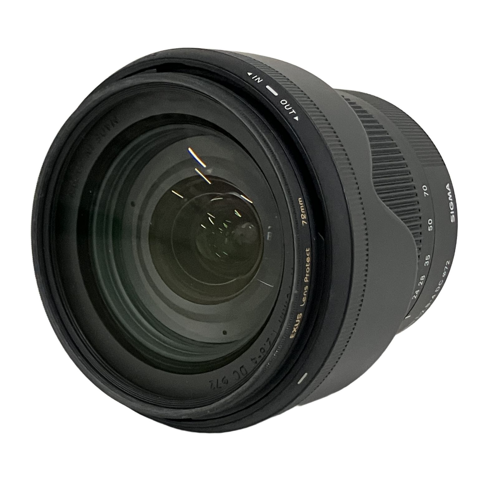 SIGMA 17-70mm F2.8-4 DC キヤノンEFマウント用 カメラレンズ 中古 良好 B11185177