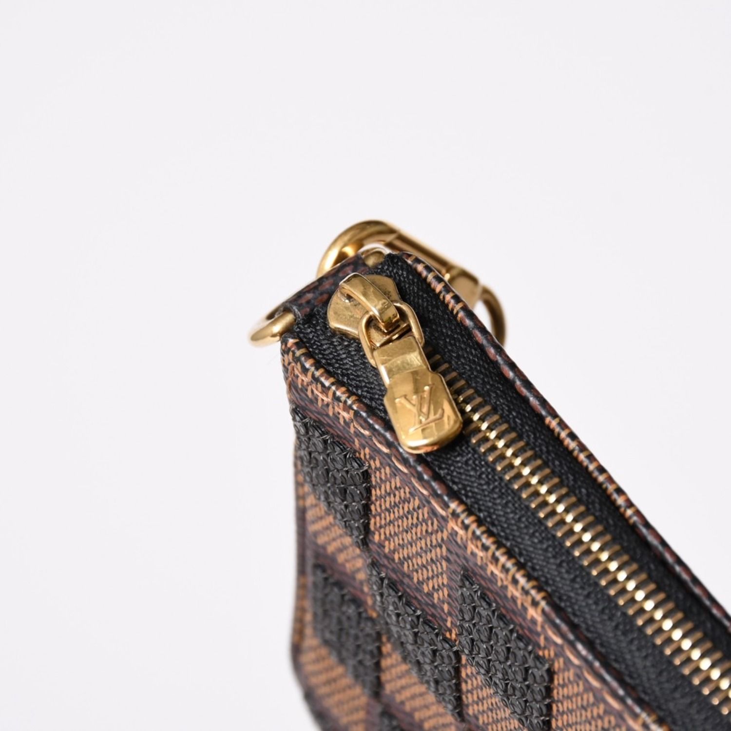 極美品 LOUIS VUITTON ルイヴィトン モノグラム ミニポシェット アクセ 