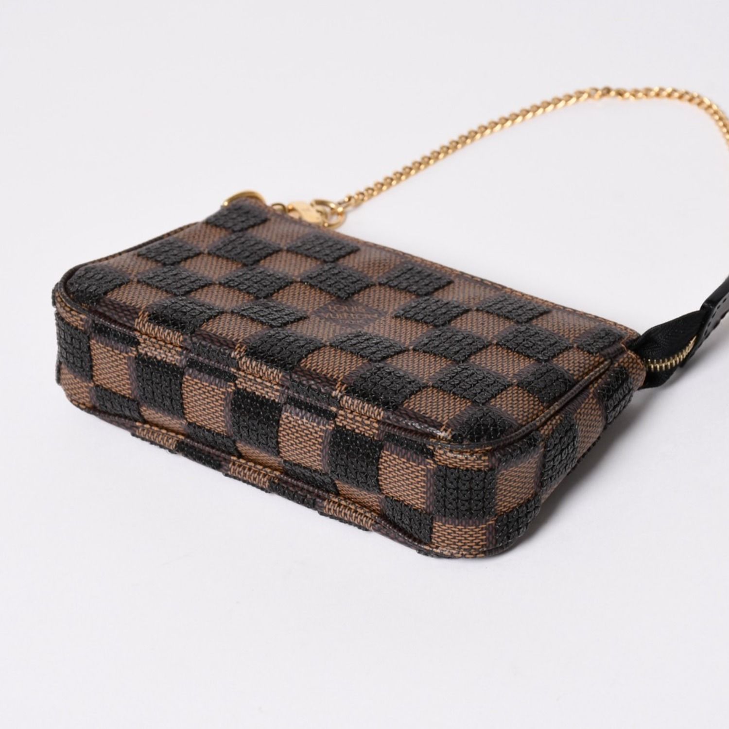 極美品 LOUIS VUITTON ルイヴィトン モノグラム ミニポシェット アクセ 