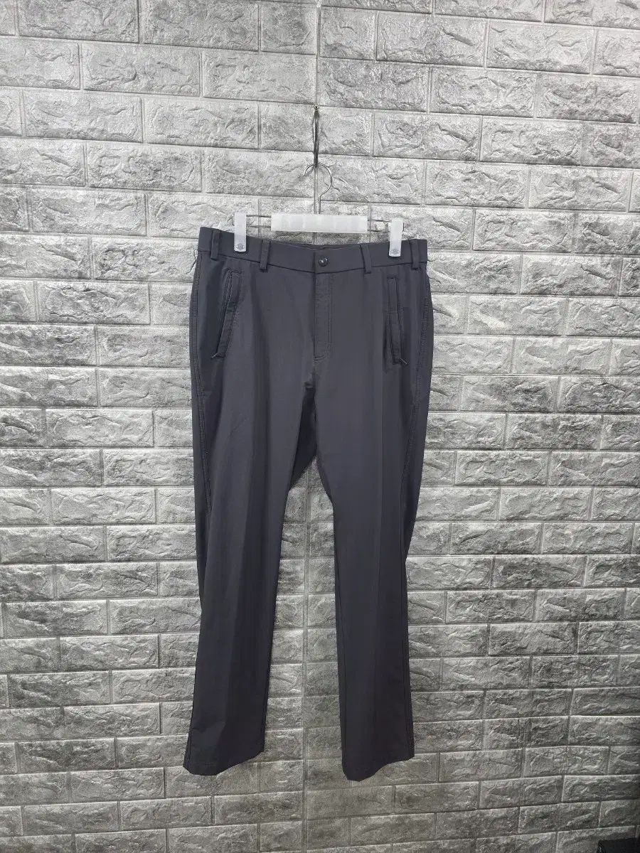 THE NORTH FACE ザノースフェイス チャコール グレー ストレッチ メンズ ズボン スラックス ウエスト 32インチ
