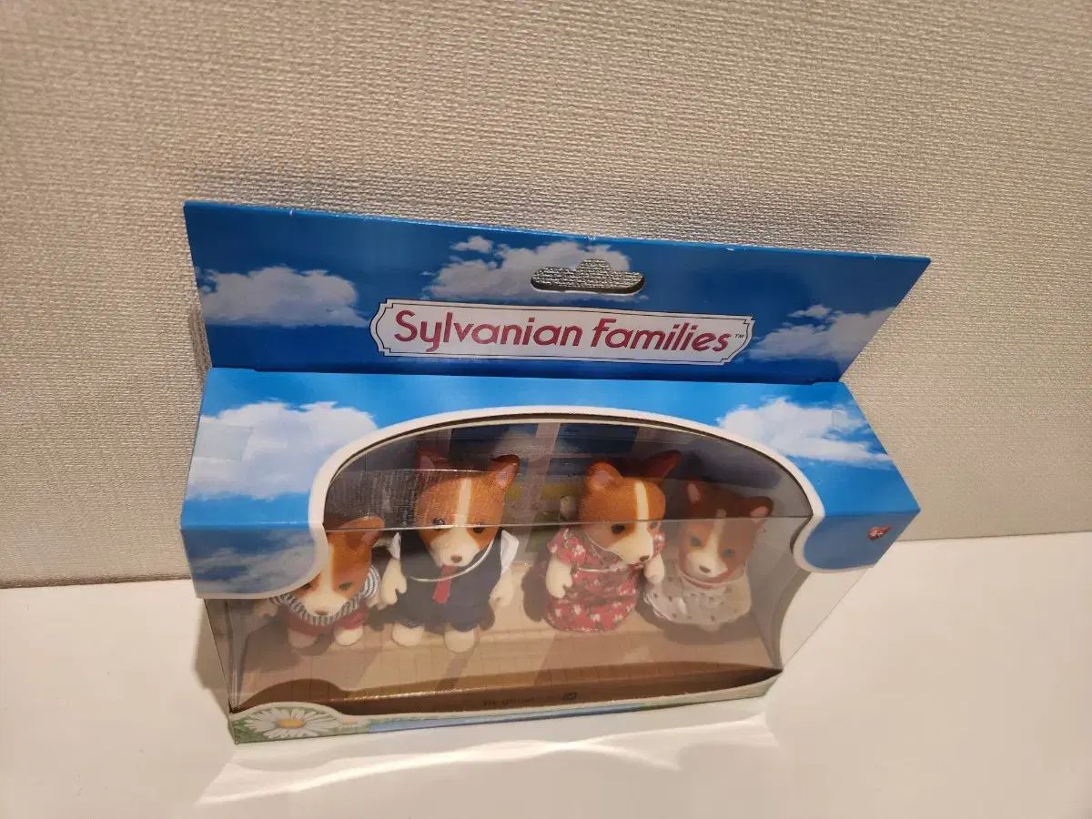 シルバニアファミリー オールド レア ウェルシュコーギーファミリー ぬいぐるみ 未開封