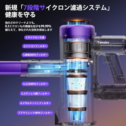 掃除機 コードレス 【2027年先行発売！自走式！業界トップレベルの