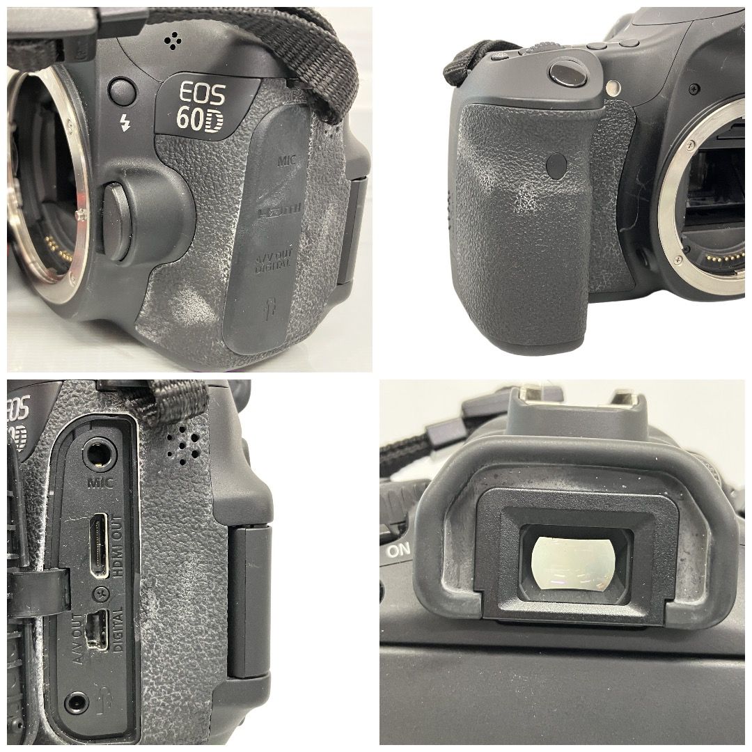 Canon キャノン EOS 60D ボディ バッテリー付き 一眼レフ カメラ 中古