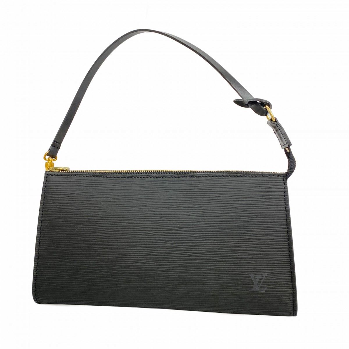 【6ec3174】ルイヴィトン ポーチ エピ ポシェットアクセソワール M52942 ノワール【中古】レディース