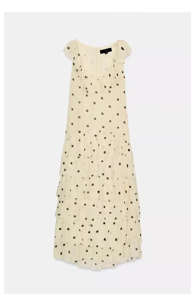 ZARA ドット ティアード ONE PIECE xs