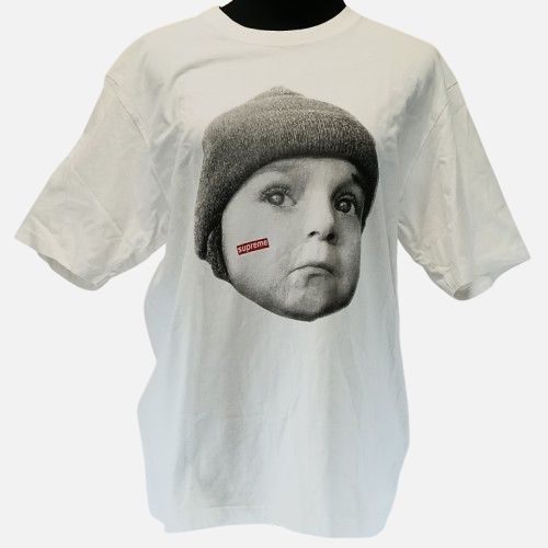 Supreme Crybaby Tee フォトTシャツ 白 L　襟もとに黄ばみあり