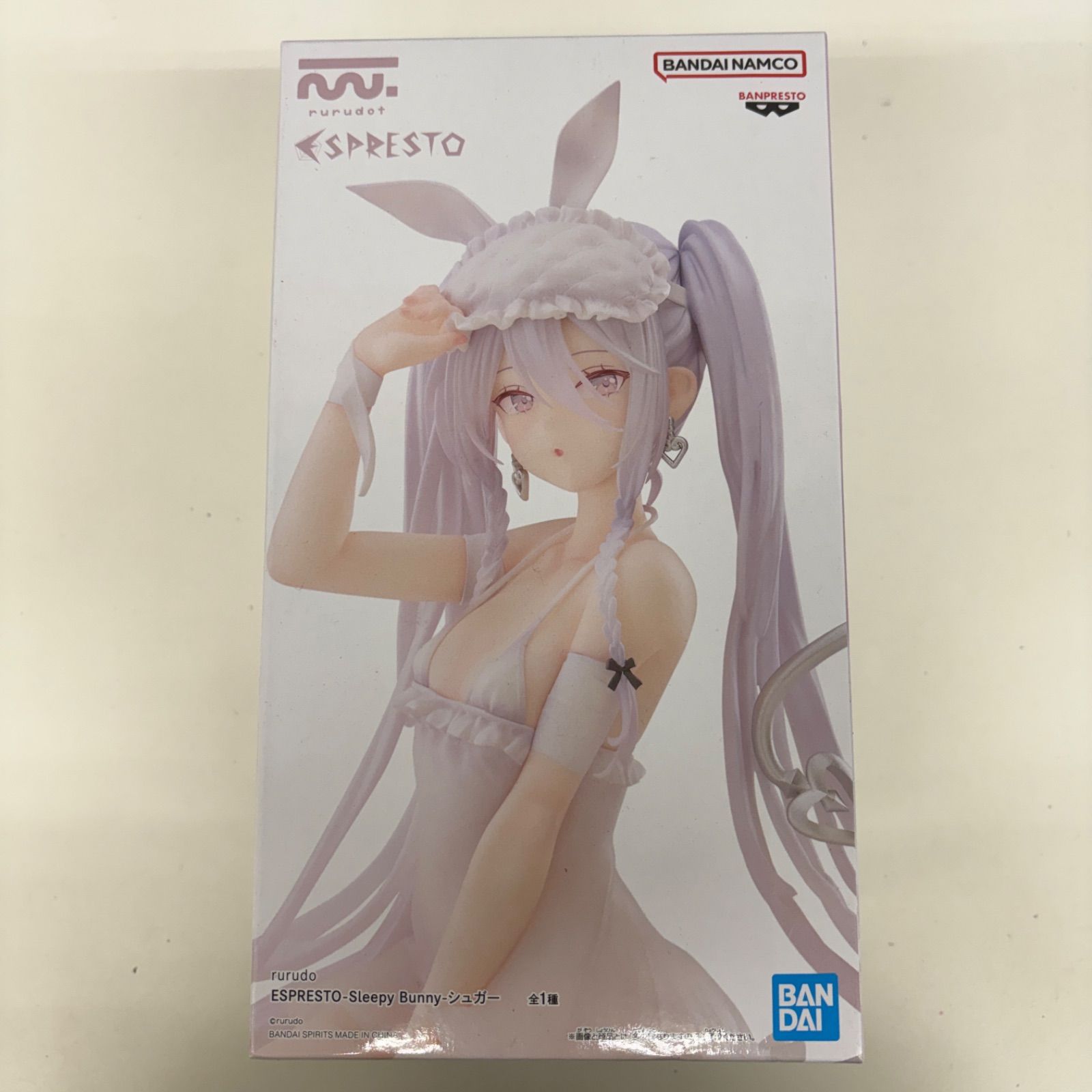 未開封 rurudo ESPRESTO Sleepy Bunny シュガー フィギュア 3個セット 
