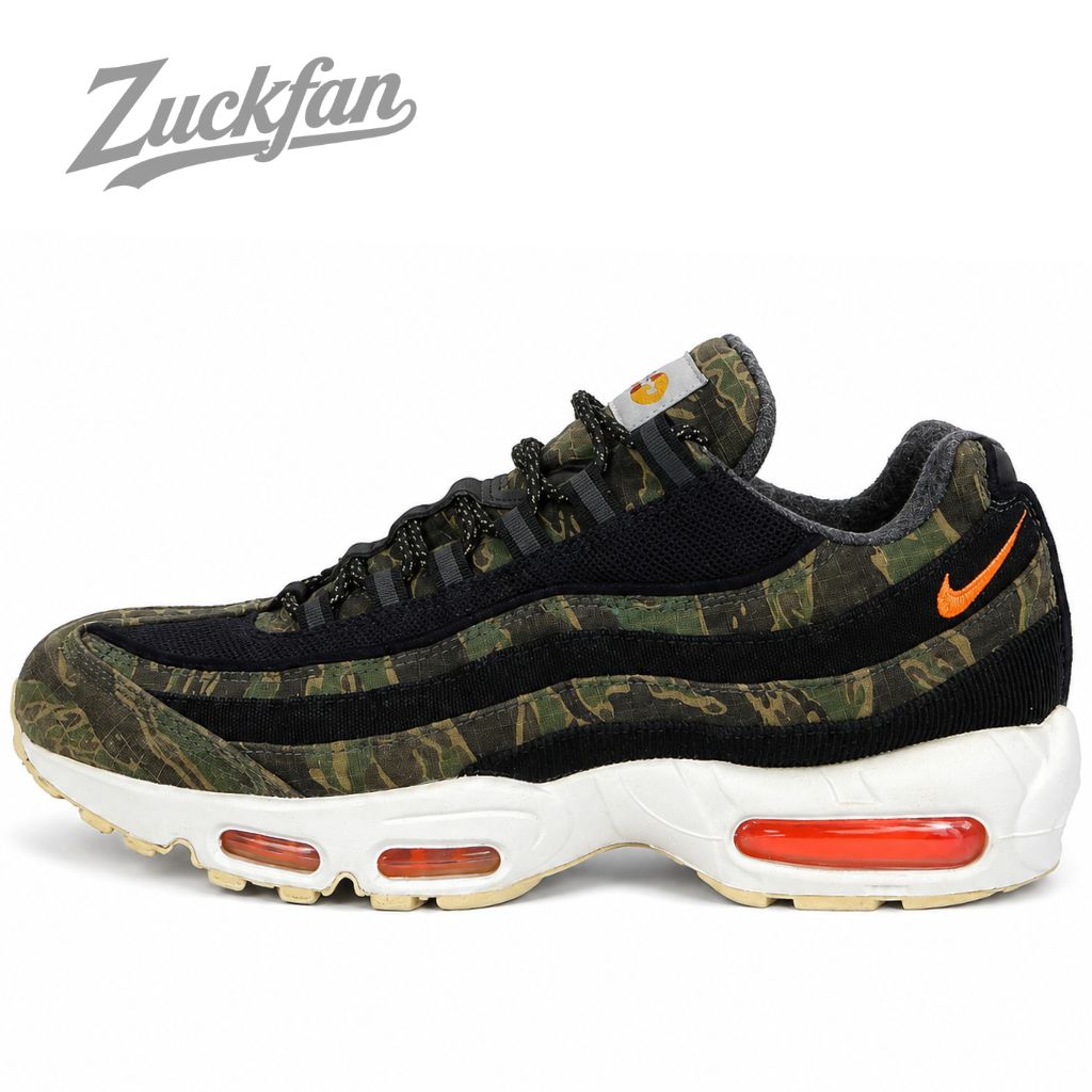NIKE AIR MAX 95 WIP ナイキ エア マックス 95 WIP ブラック トータルオレンジ セイル メンズ ナイキ スニーカー 28cm U06326