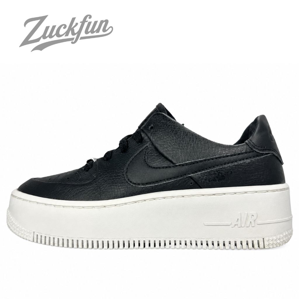 NIKE AIR FORCE 1 SAGE LOW BLACK WHITE ナイキ エア フォース 1 セージ ローカット ブラック 黒 ホワイト 白 22.5cm レディース スニーカー U11447