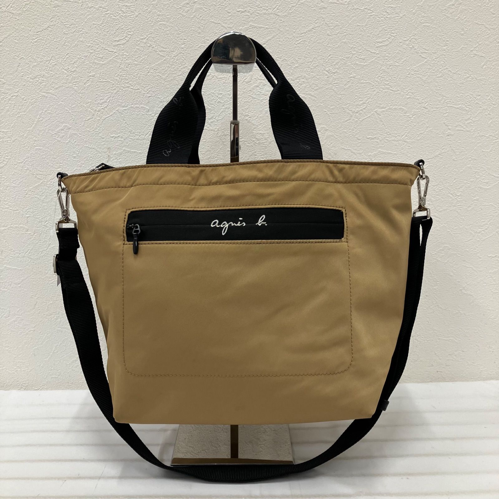 2806 agnes b. アニエスベー 2way ショルダーバッグ ハンドバッグ