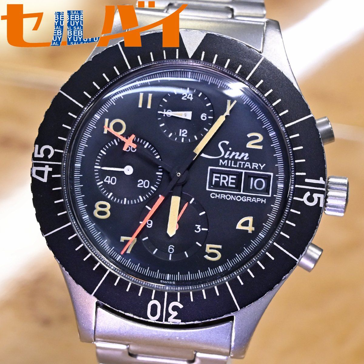 本物 美品 SINN 極希少 零戦太平洋横断プロジェクト 156B Military 