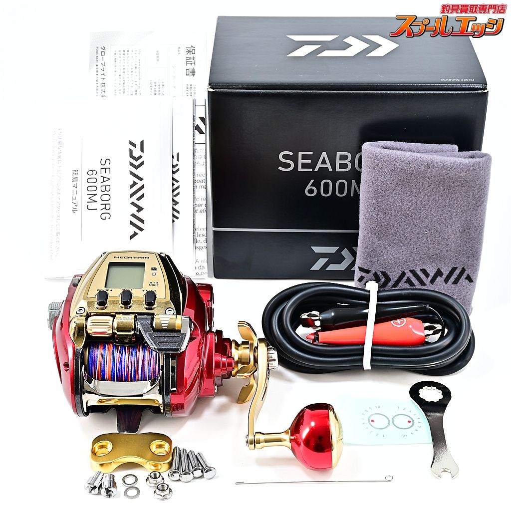 ★☆【ダイワ】 21シーボーグ 600MJ 使用距離1.6km 使用13時間 DAIWA SEABORG★☆m45139