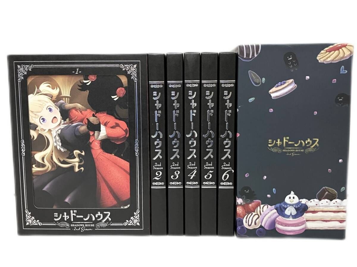 アニメ シャドーハウス 2nd Season 1巻〜6巻 DVD 完全生産限定版 全6巻セット 収納BOX付き