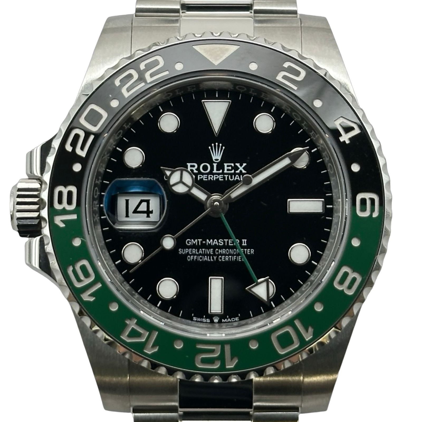 ロレックス ROLEX GMTマスター2 126720VTNR ブラック ステンレススチール 自動巻き メンズ 腕時計 990,500円