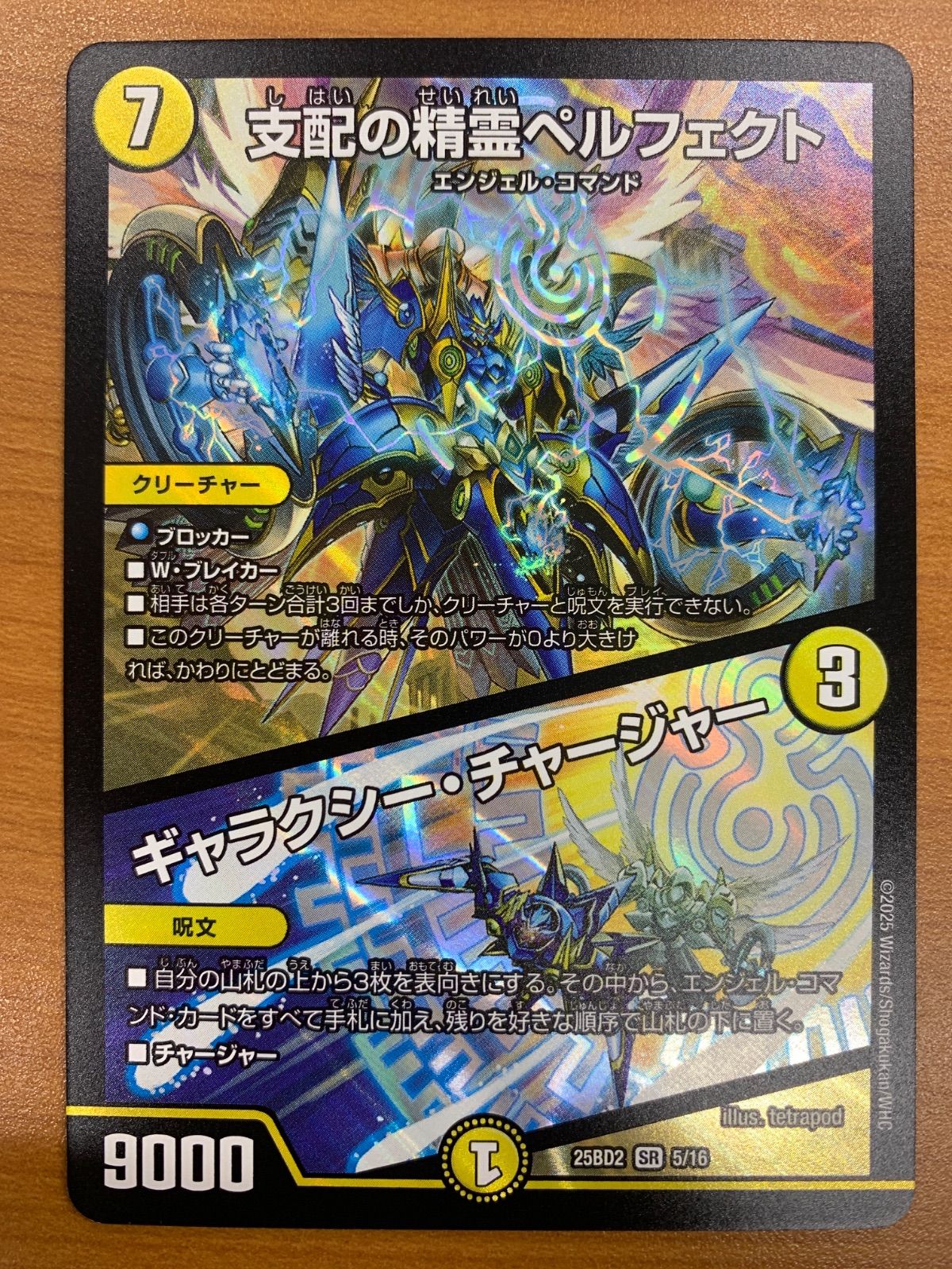 状態B 支配の精霊ペルフェクト ギャラクシー・チャージャー SR 25BD2 5