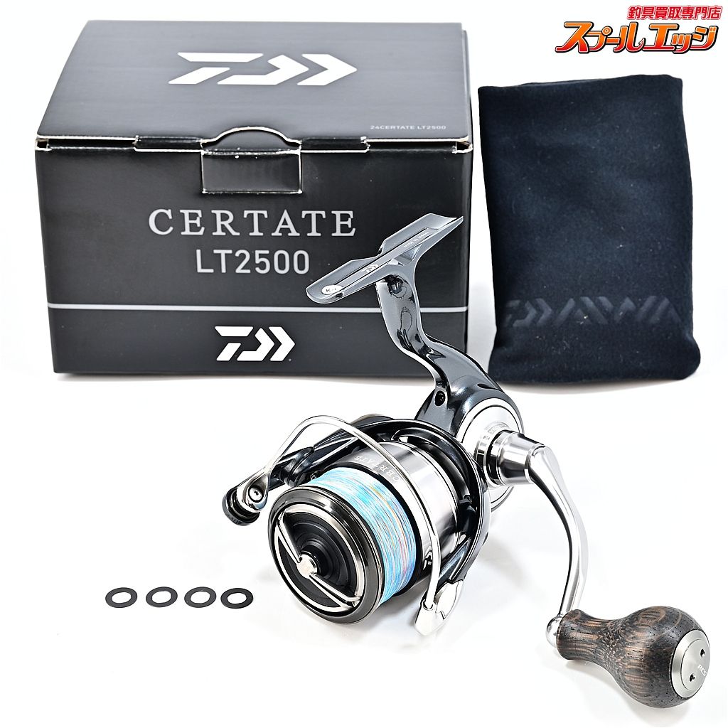 ★☆【ダイワ】 24セルテート LT 2500 SLPW RCSエギングウッドノブ装着 DAIWA CERTATE★☆m45177